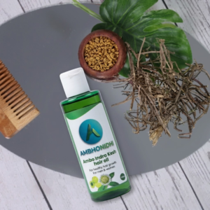 Ambo Indra Kesh Hair Growth Oil | Ayurvedic Nourishment for Strong, Thick & Healthy Hair