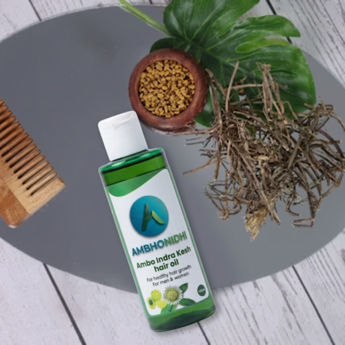 Ambo Indra Kesh Hair Growth Oil | Ayurvedic Nourishment for Strong, Thick & Healthy Hair