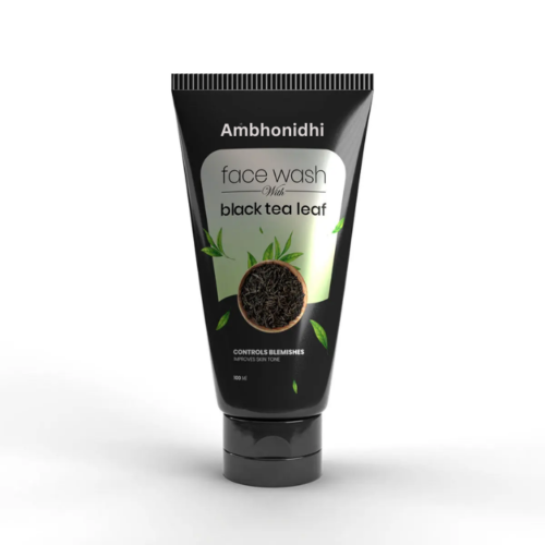 Black Tea Face Wash | For Glowing Skin With Black Tea And Green Tea Leaves