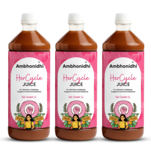 HerCycle Juice – Ayurvedic Women Health Tonic for Hormonal Balance & Regular Periods | 1L