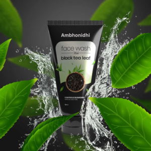 2 Black Tea Face Wash | For Glowing Skin With Black Tea And Green Tea Leaves