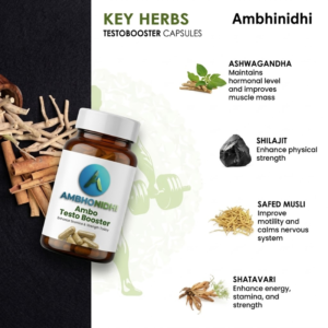 Ambhonidhi’s Testo Booster | Helps Support Men’s Vitality and Stamina Naturally