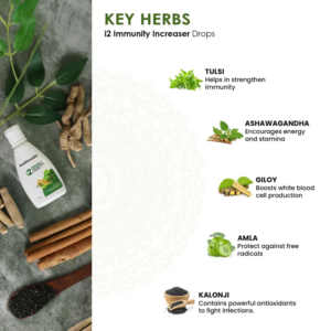 3 I2 Immunity Increaser & Moringa Leaf Powder to Booster Immunity
