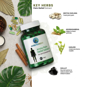 Ambo Powerful Relief Capsules for Joint and Muscle Pain