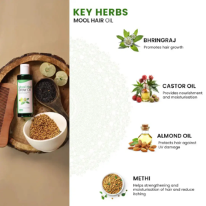 3 Mool Hair Growth Oil and Capsule For Strong & Healthy Hair Growth