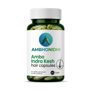 Ambo Indra Kesh Hair Growth Capsules | Ayurvedic Formula for Strong, Thick & Healthy Hair