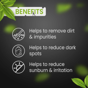 4 Black Tea Face Wash | For Glowing Skin With Black Tea And Green Tea Leaves