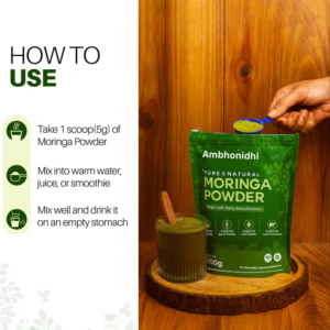 6 I2 Immunity Increaser & Moringa Leaf Powder to Booster Immunity