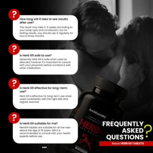 6 Herb69 Tablet and Herb69 Oil Combo