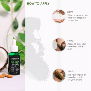 Beard Growth Oil and Capsule for Strong & Healthy Beard Growth