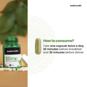 Ambhonidhi Slimo Capsules | For Managing Weight and Metabolic Health