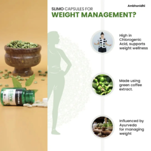 Ambhonidhi Slimo Capsules | For Managing Weight and Metabolic Health