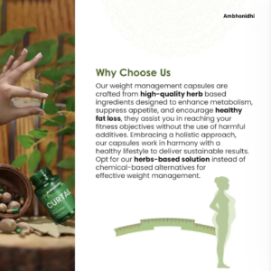 Ambhonidhi Curtail Capsules | For Healthy Weight Management