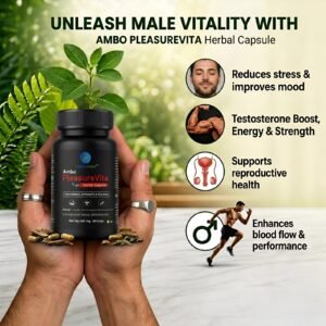 Ambo Pleasure Vita Capsules and Oil Combo