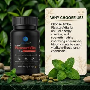 Ambo Pleasure Vita Capsules and Oil Combo