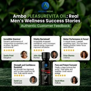 Ambo Pleasure Vita Capsules and Oil Combo