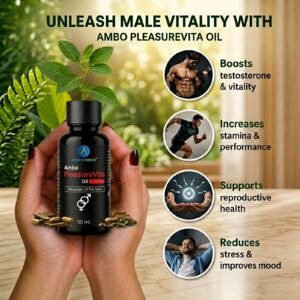 Ambo Pleasure Vita Capsules and Oil Combo