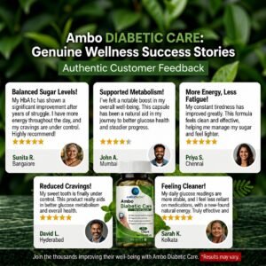 Ambo Diabetic Care | Herbal Support to Manage Blood Sugar