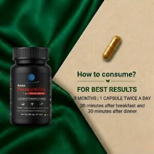 Ambo Pleasure Vita Capsules and Oil Combo